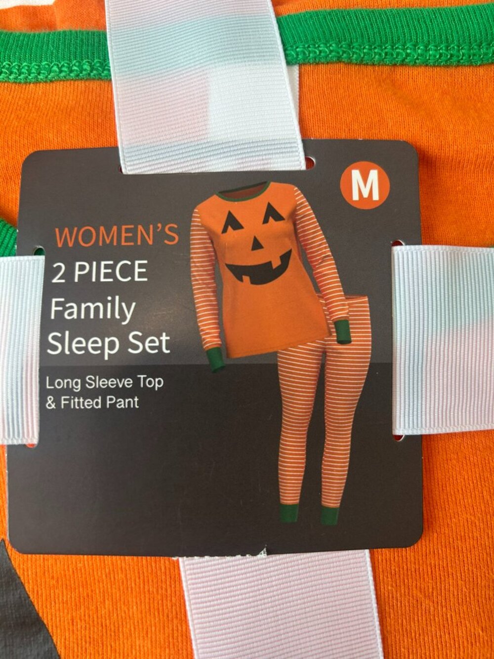 Target NWT Women's Halloween Jack O Lantern Pajama Set Size Medium Q19
